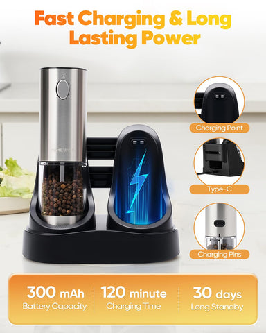 Acero inoxidable y ABS aptos para alimentos y acabado moderno