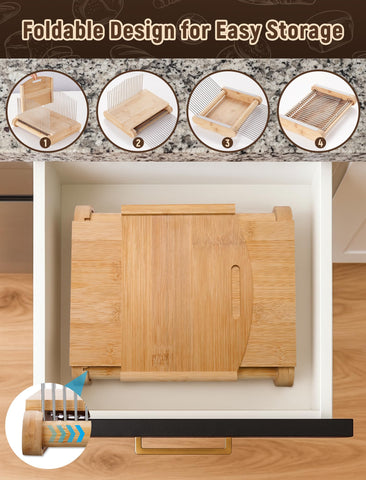 NiHome Diseño sostenible en bambú, ideal para cocina ecológica.