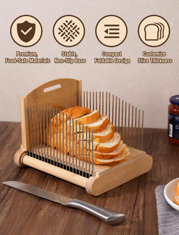 NiHome Tres grosores ajustables para tostadas y sándwiches.