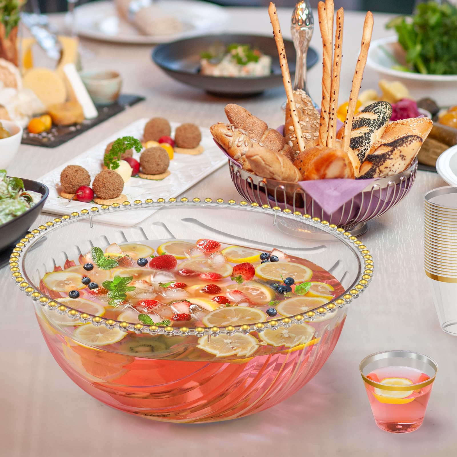NiHome ensaladas y snacks listos para buffet gracias al set festivo.