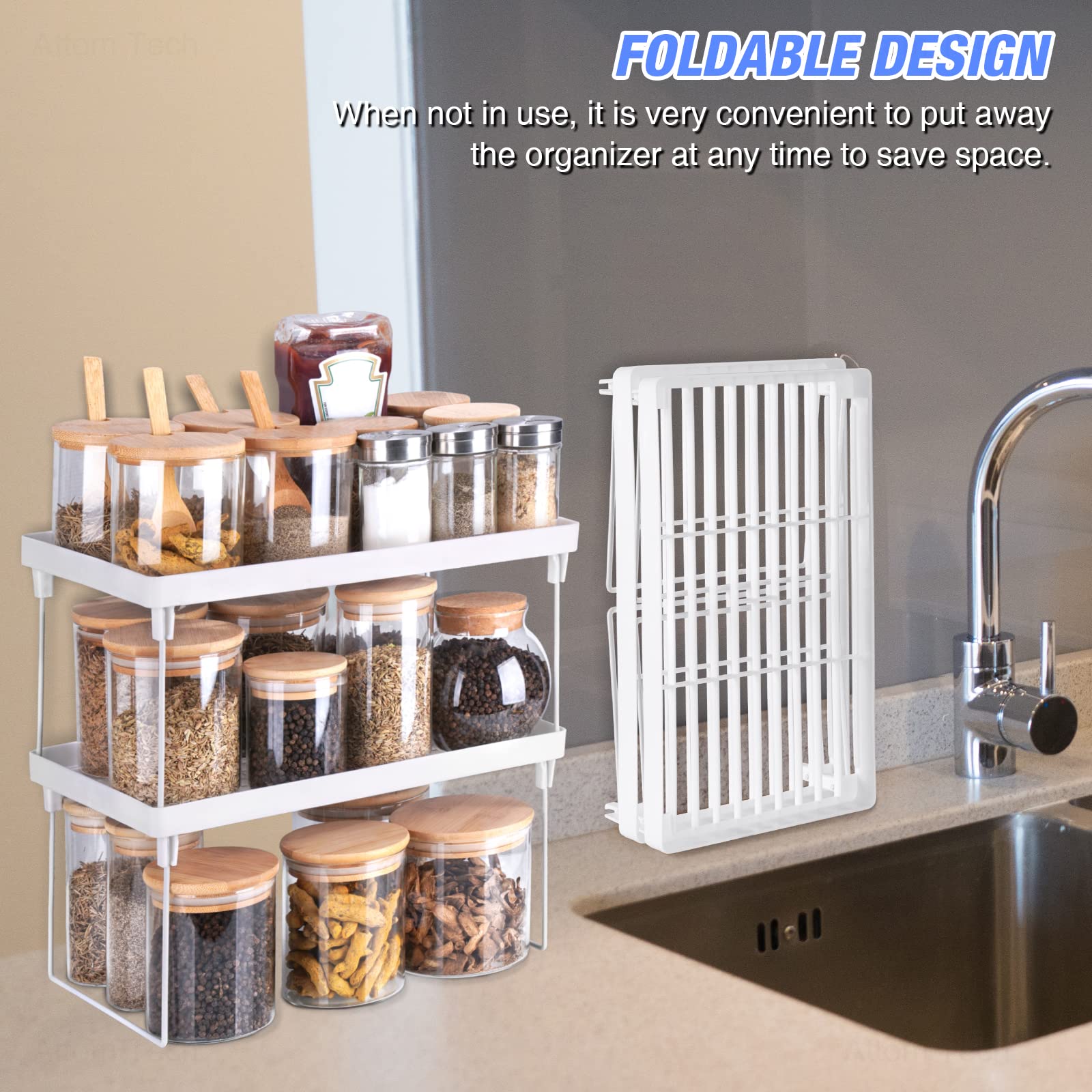 NiHome organizador baño multifuncional para productos de higiene.