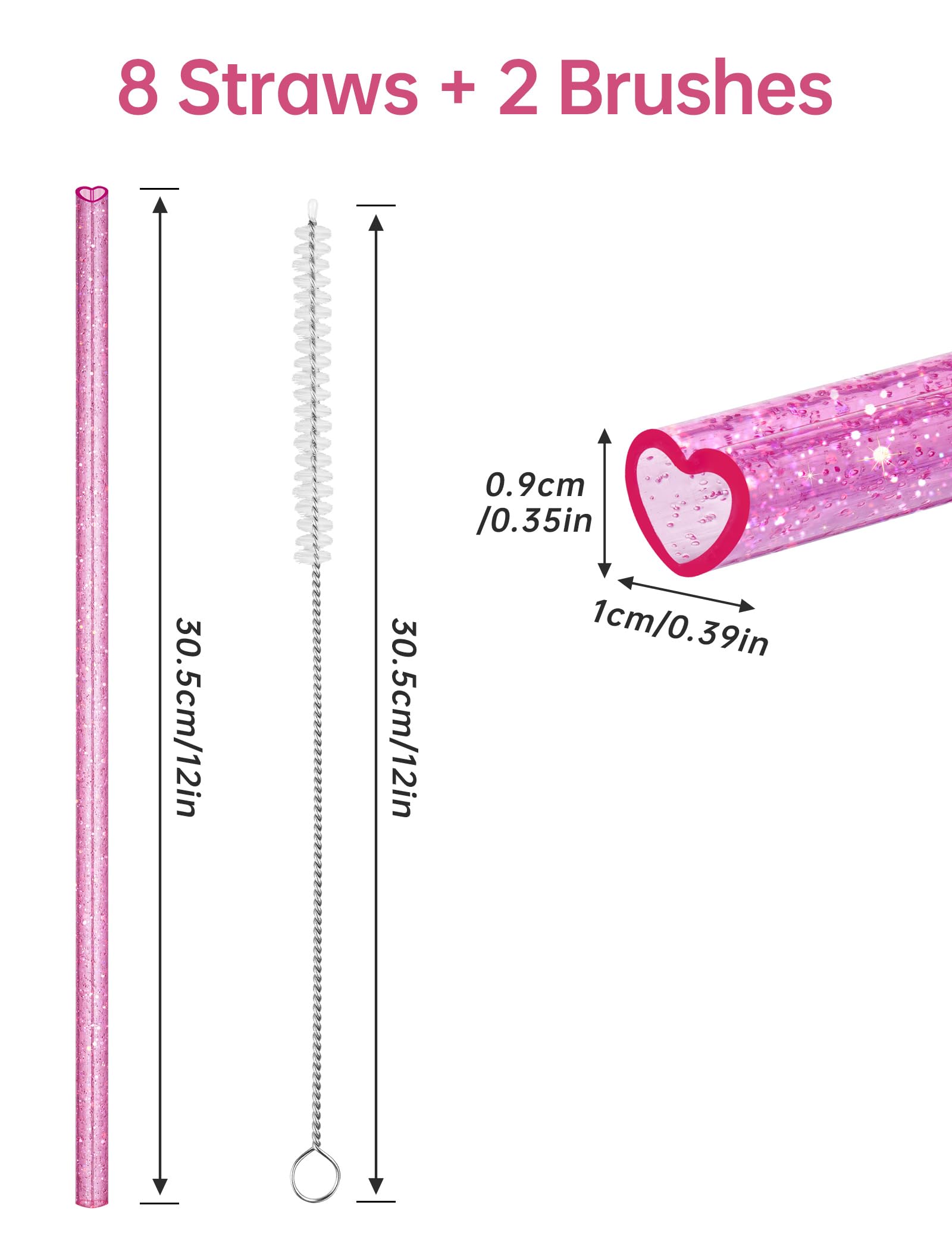 NiHome pajillas reutilizables, opción ecológica para regalos de San Valentín