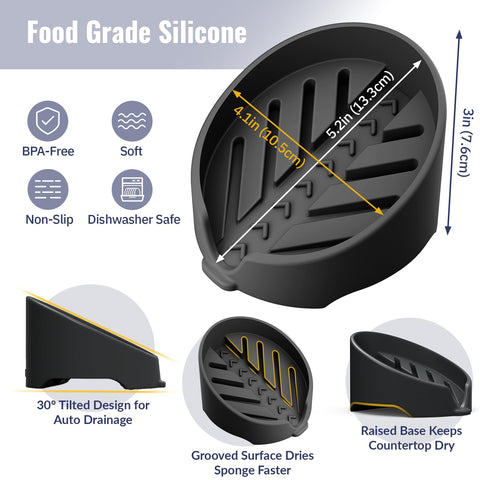 NiHome silicona alimentaria duradera, flexible y apta para uso diario.