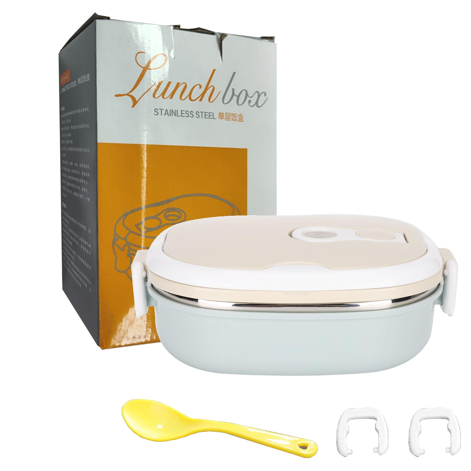 Niiyen Lunch Box 900ml exterior de PP resistente para uso diario