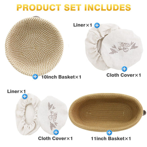 Accesorios incluidos de Nikkar para fermentación: cestas y tapas