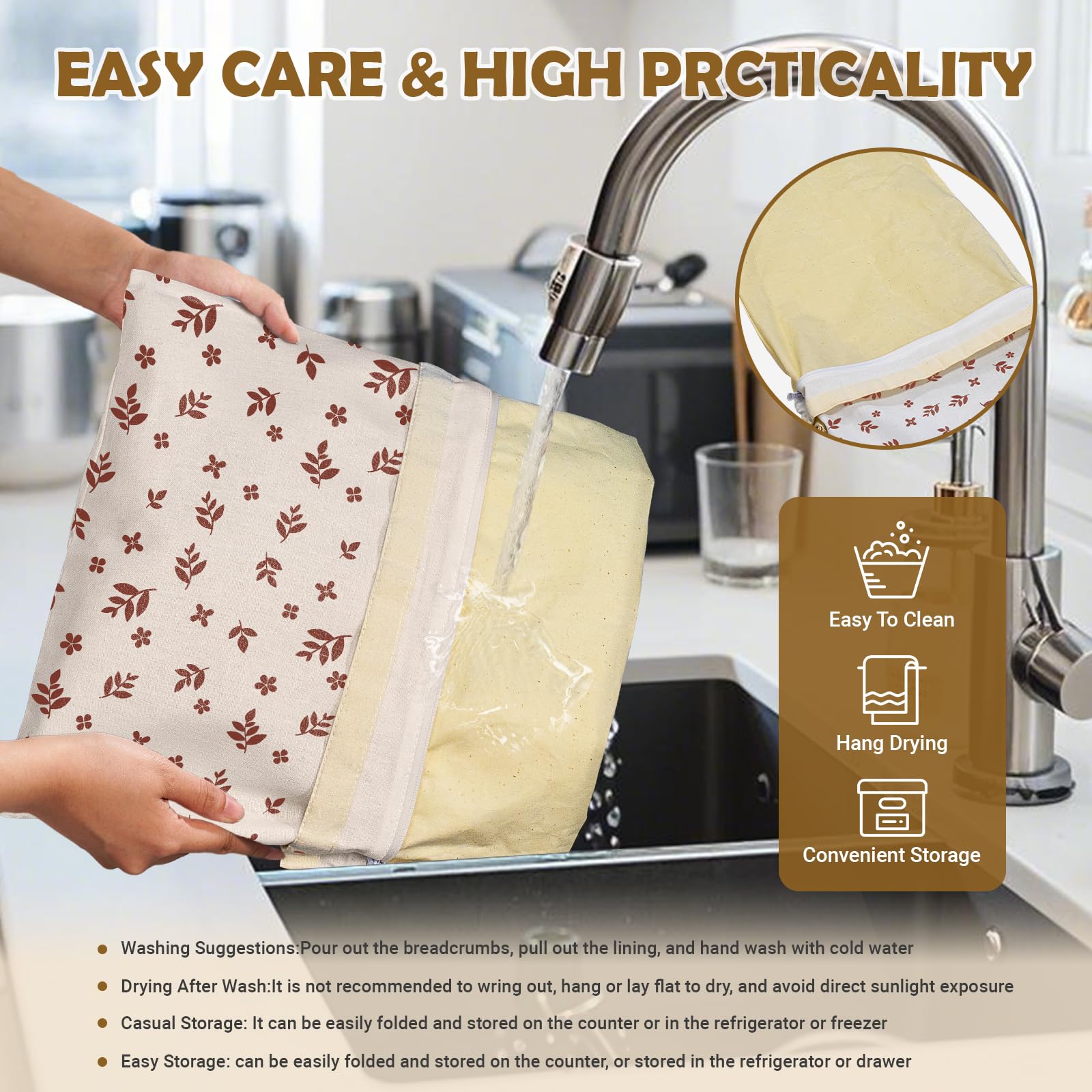 NIKKOUR accesorio para pan casero que mantiene la frescura