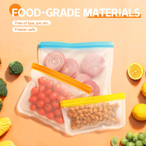 Bolsas Nikuy aptas para lavavajillas, limpieza rápida y conveniente