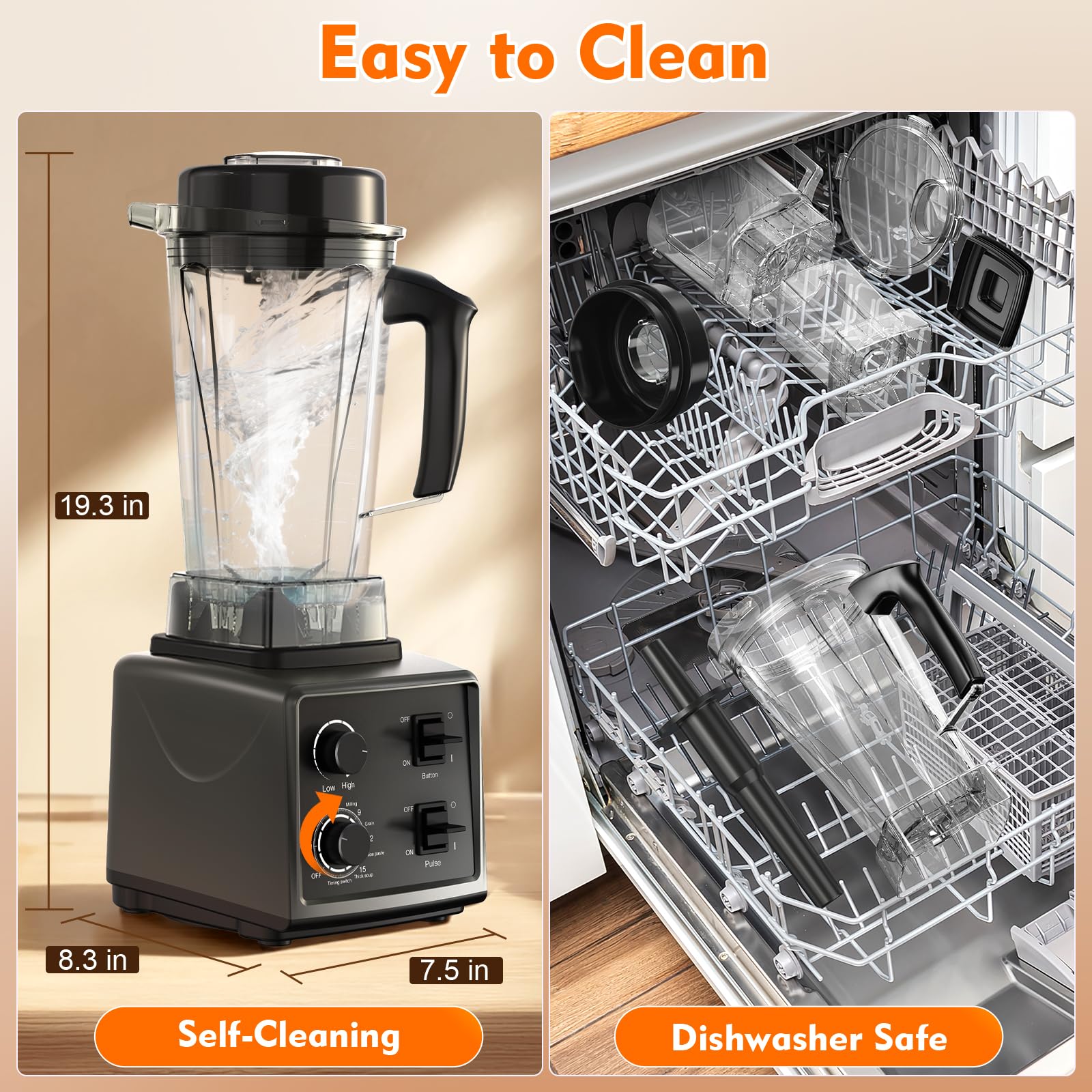 Nilpferd copa molido seco 0.6L ideal para café y especias
