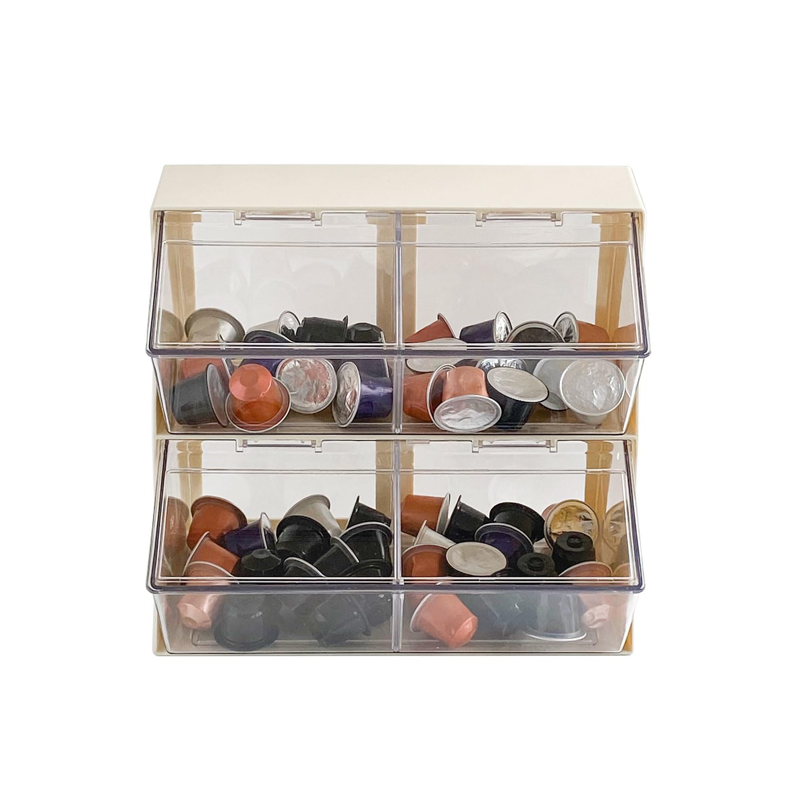 Organizador NINEWEEN para cafe y te con tapa, listo para ordenar la barra.