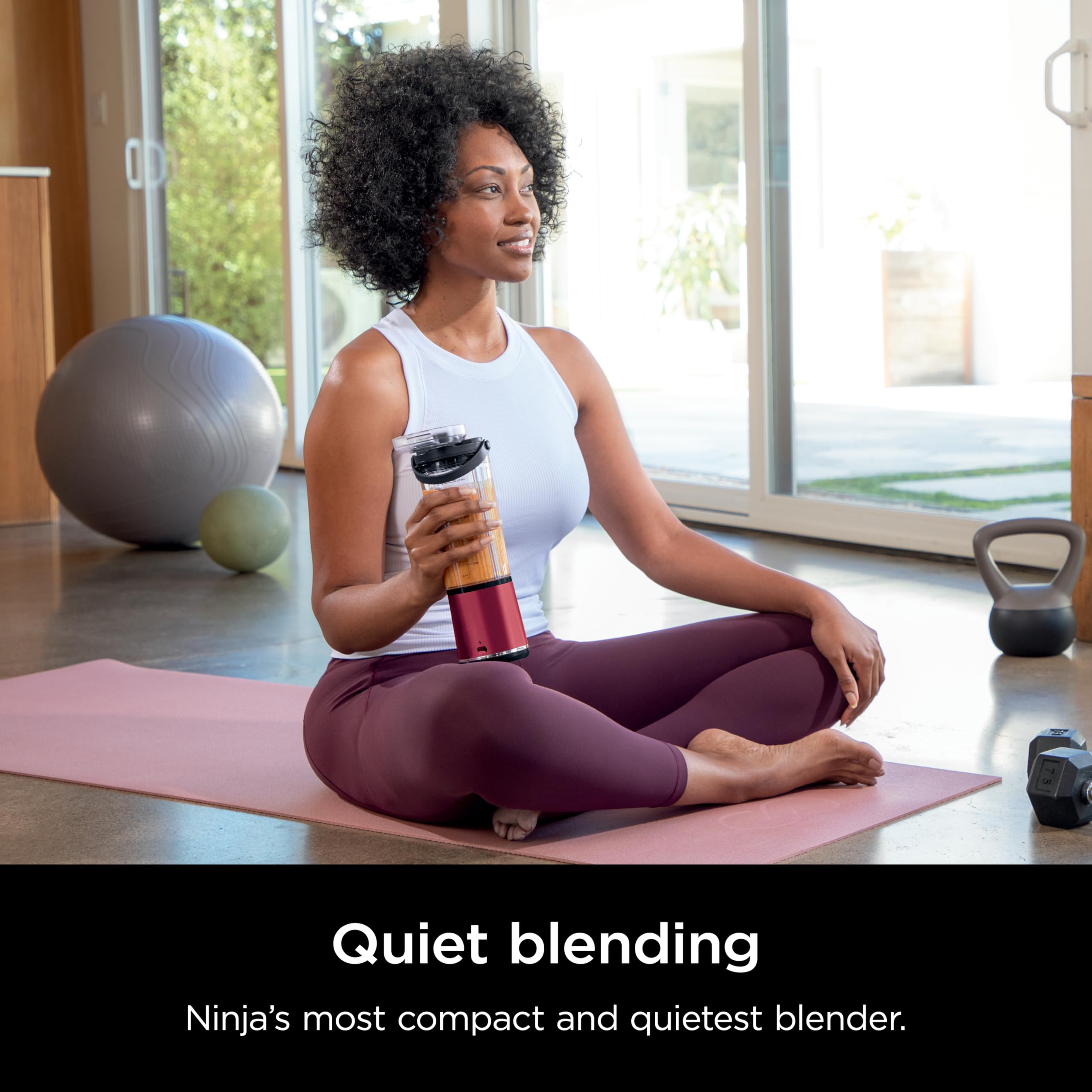 Dos vasos de 18oz Ninja Blast, ideal para preparar varias bebidas