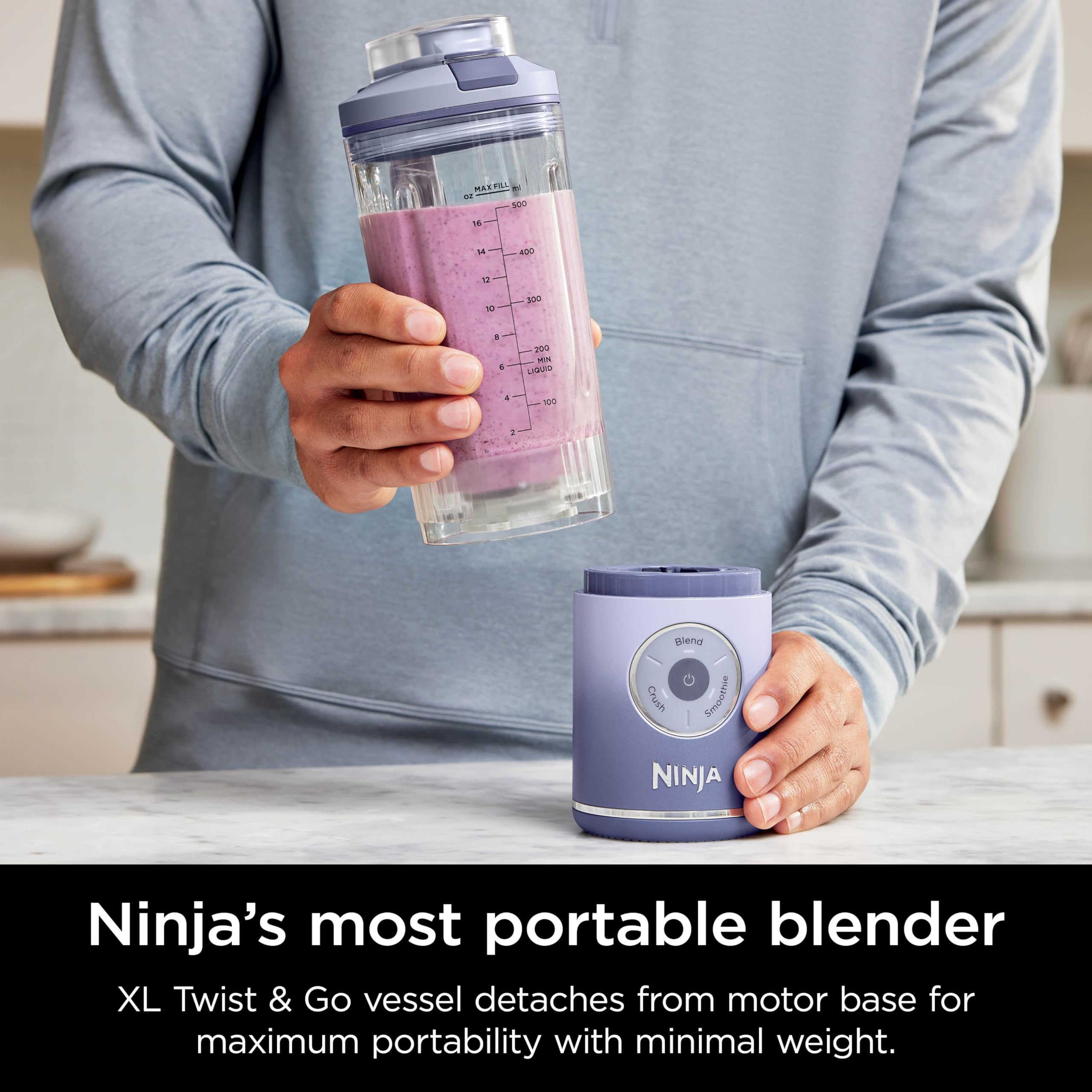 Ninja Blast Max tapa con boquilla para beber sin derrames