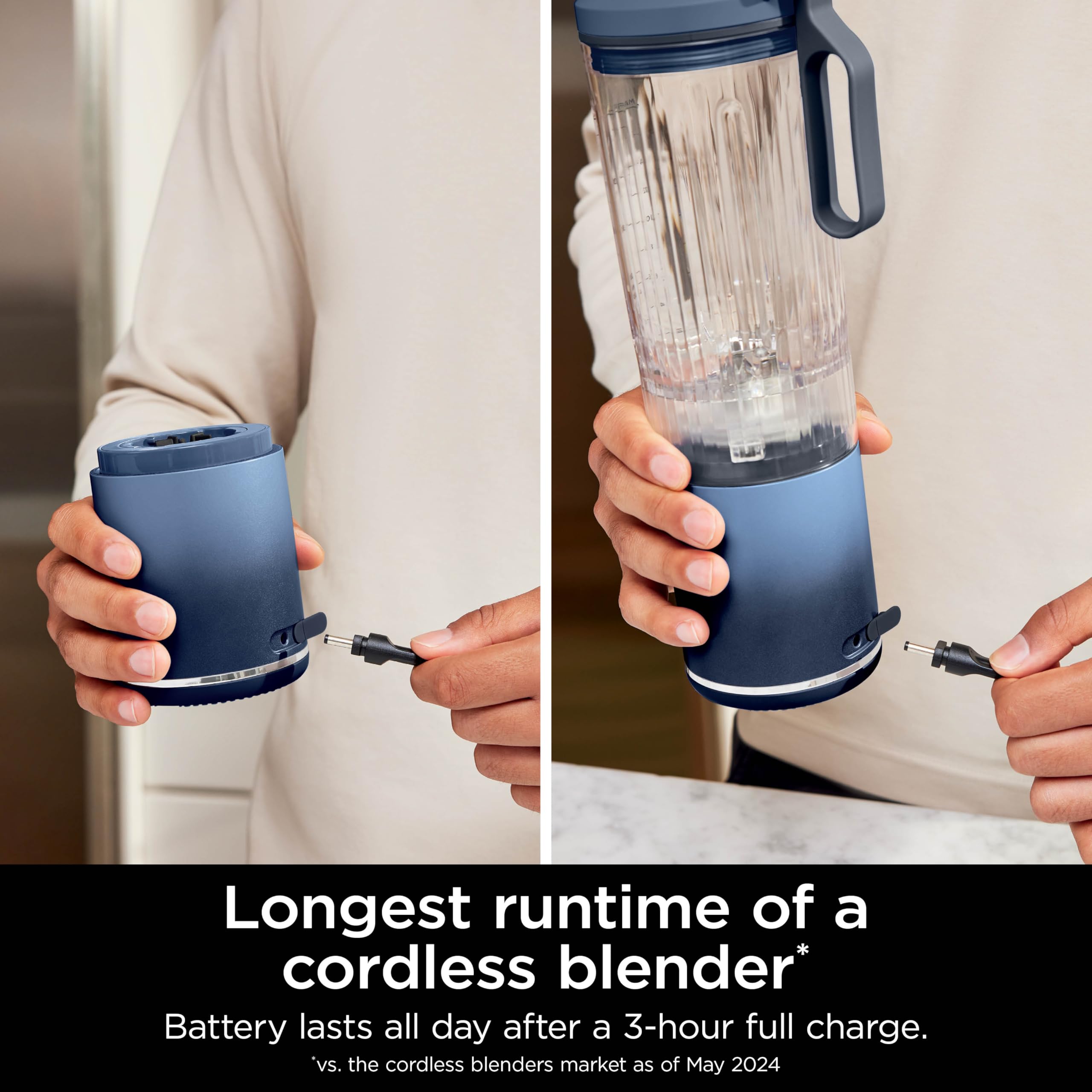 Ninja Blast Max vaso Twist & Go desmontable para llevar