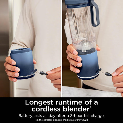 Ninja Blast Max vaso Twist & Go desmontable para llevar