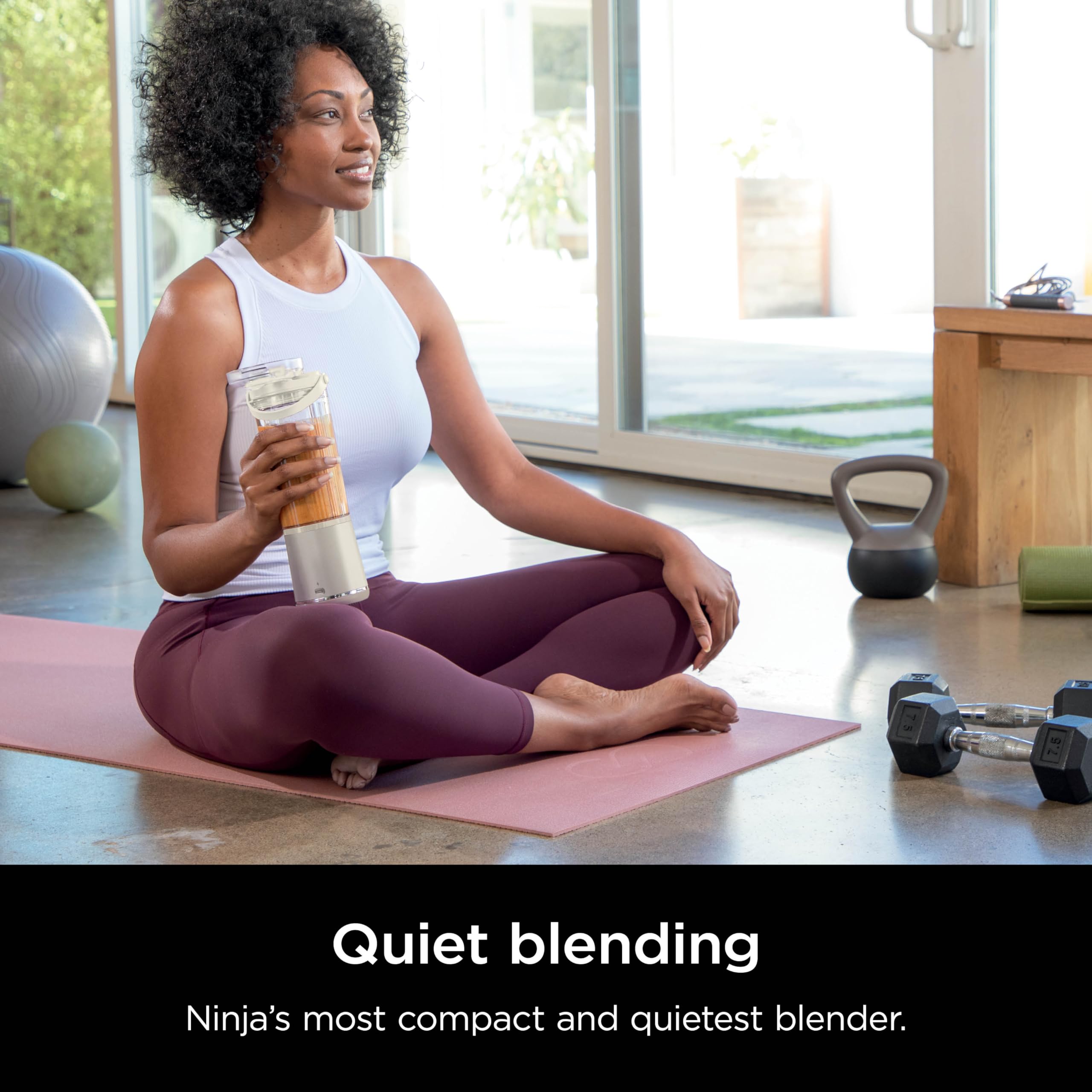 Ninja Blast: tapa con boquilla para beber sin derrames.