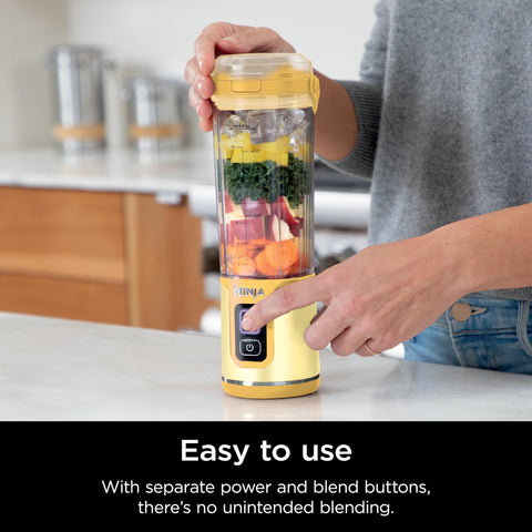 Ninja Blast tecnología BlastBlade para batir hielo y frutas congeladas.