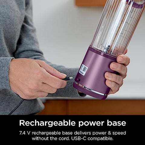Ninja Blast Tecnología vortice, mezcla de forma eficiente para texturas suaves.