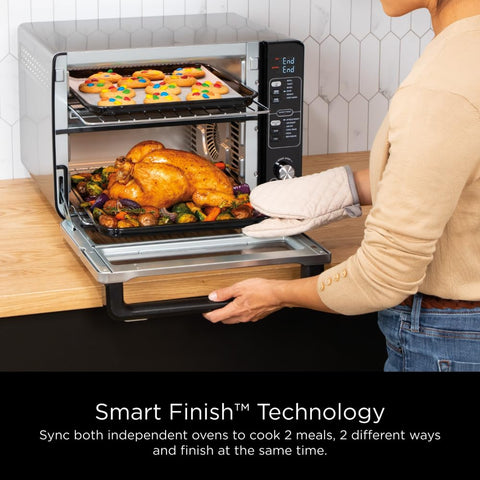 Ninja DCT401 horno inferior convección y freír al aire.