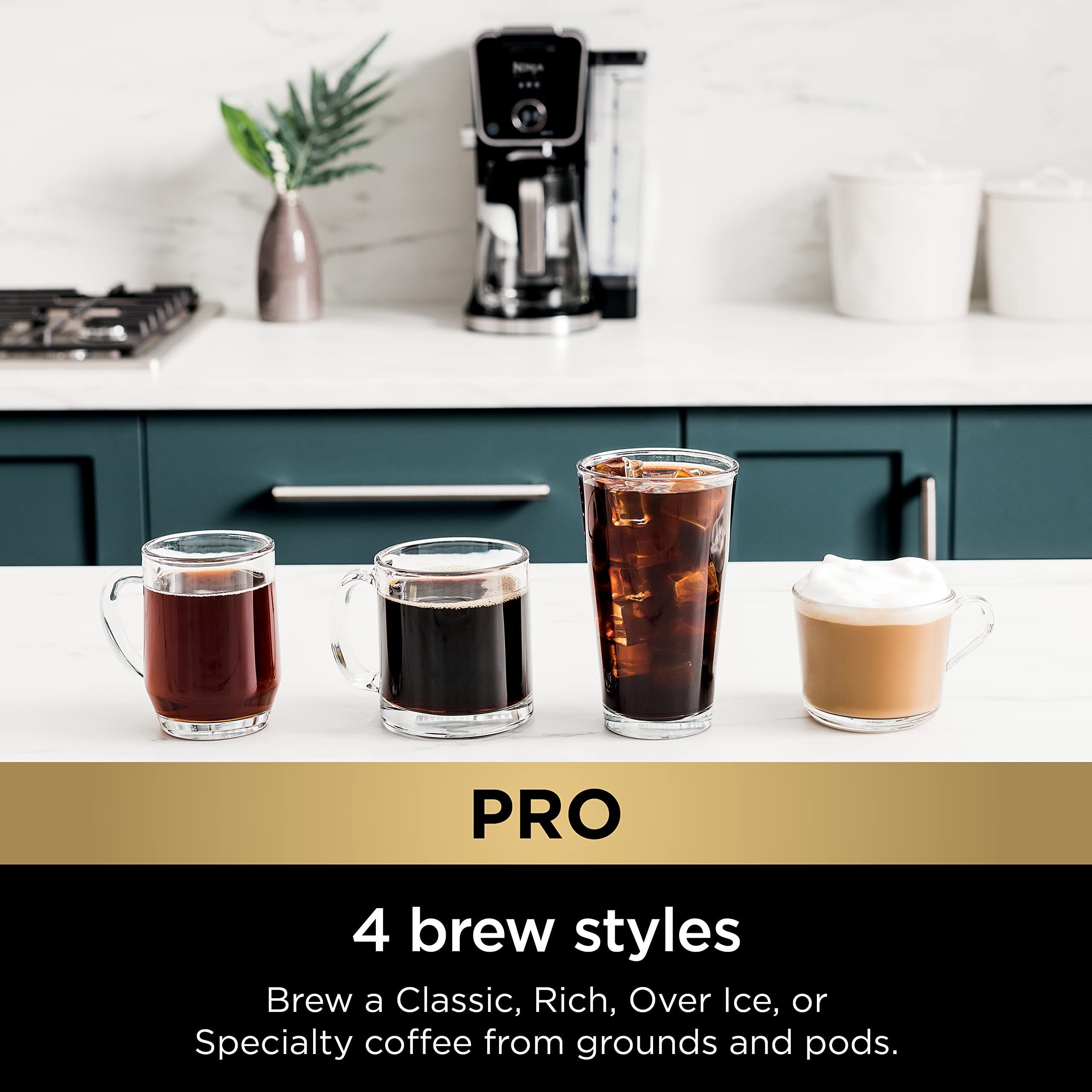 Filtro permanente de Ninja DualBrew Pro para sabor robusto