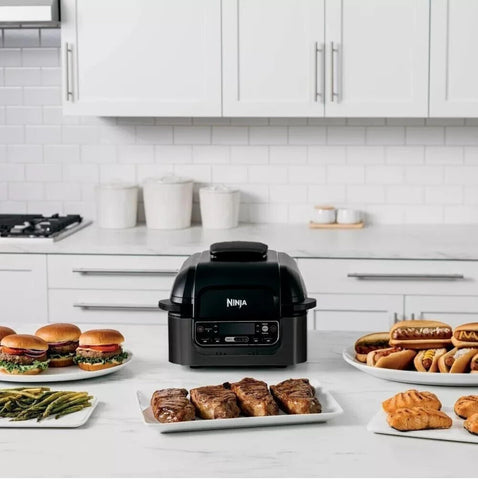 Ninja Foodi Pro con controles de grill para ajustes precisos.