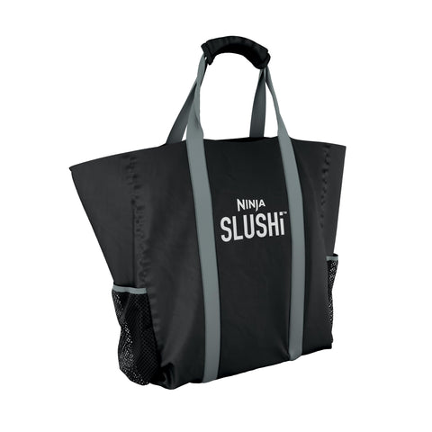 Ninja SLUSHi bolsa de viaje negra con correa acolchada para transporte cómodo