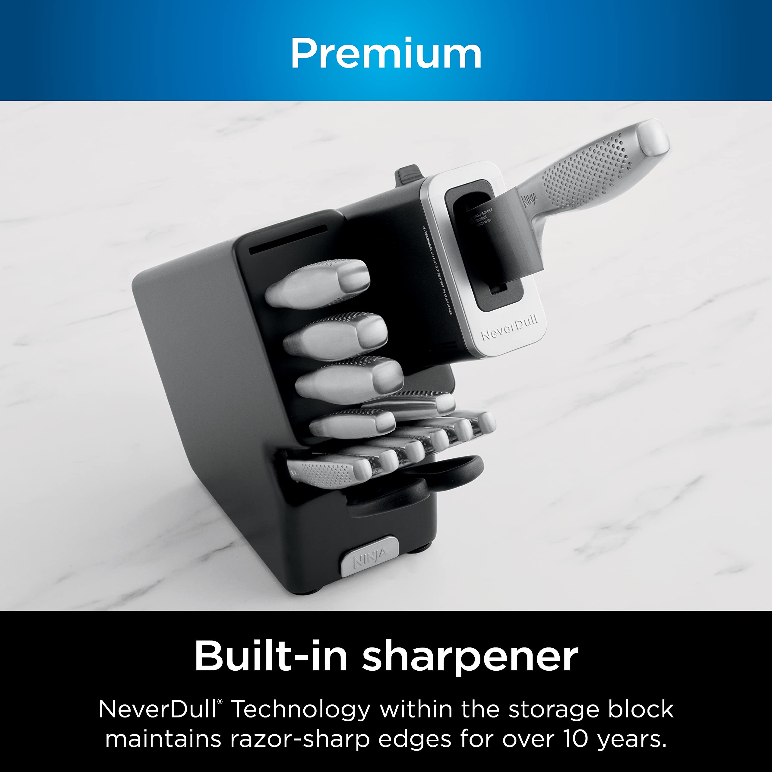 Ninja NeverDull: cuchillo utilitario de 6 pulgadas para trabajos pequeños.