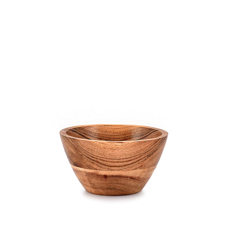 NIRMAN tazones apilables acacia, prácticos para catering y eventos.