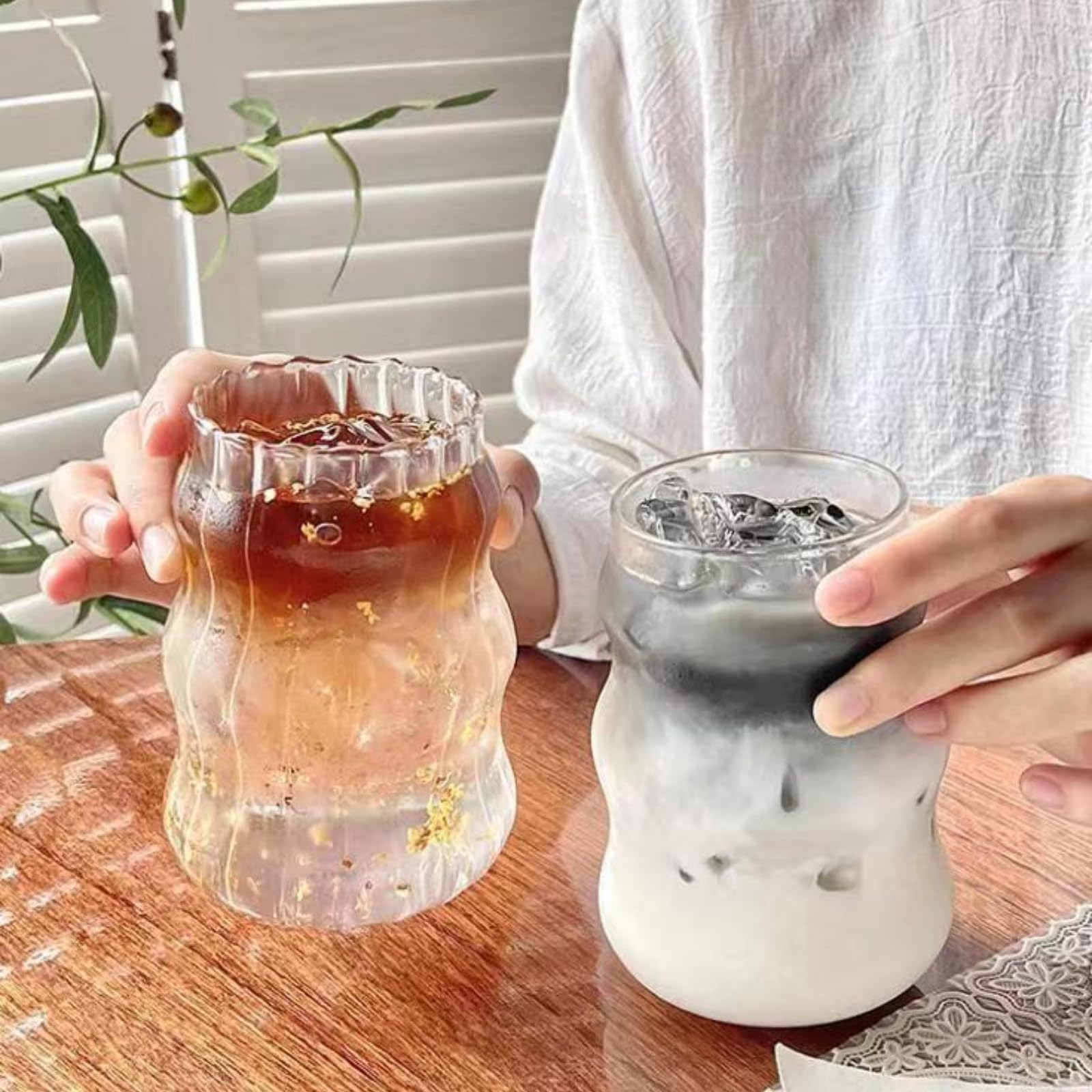 Copa Nirvany para bebidas frías, 18oz, boca amplia facilita limpieza.