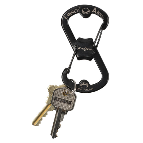 Nite Ize Ahhh... llavero con clip duradero para cadenas, mochilas y equipos