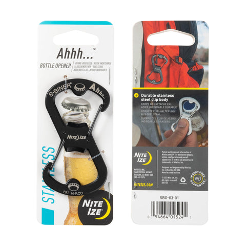 Nite Ize Ahhh... pack de cuatro negro, opción ideal para cubrir varias llaves