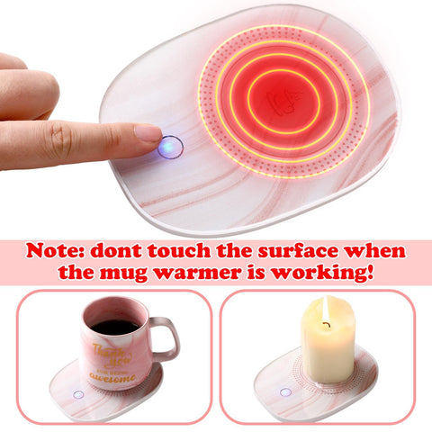 Taza cerámica Nitial de 430 ml, uso diario para café o chocolate.