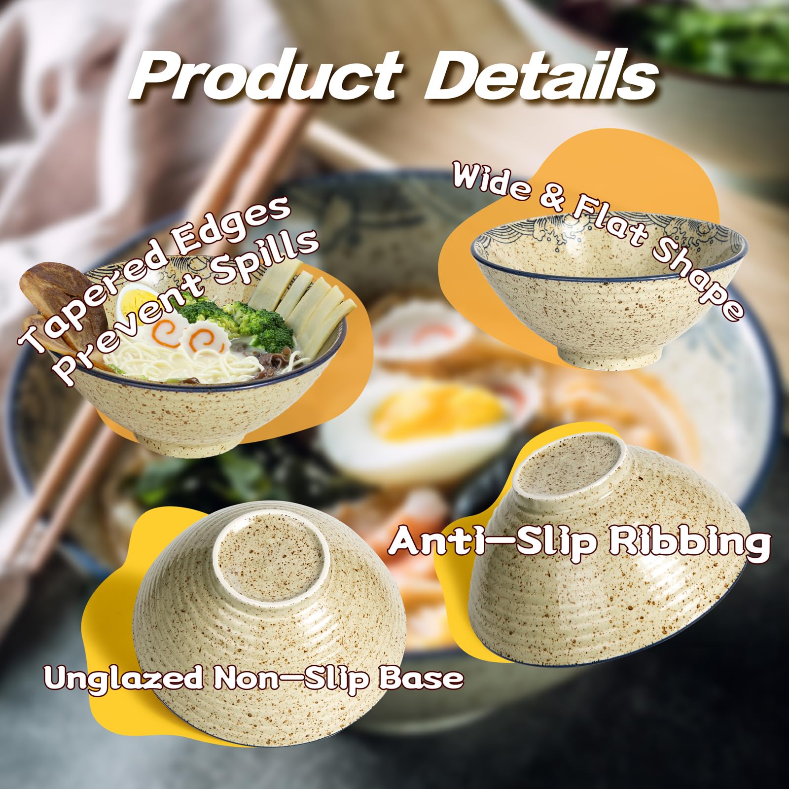 Niturceal palillos para una experiencia completa de ramen
