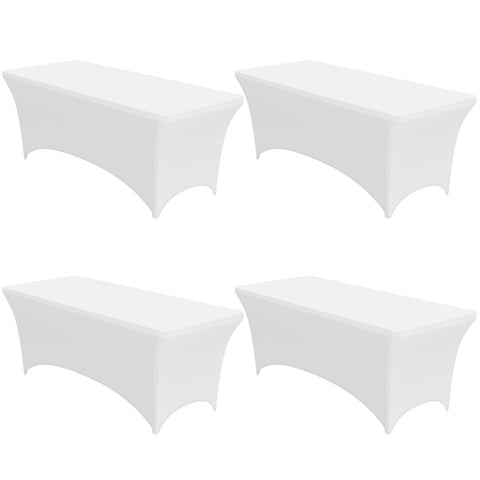 Niuara mantel-elastico-rectangular-72x30-blanco, vista frontal, ajuste seguro para mesas.