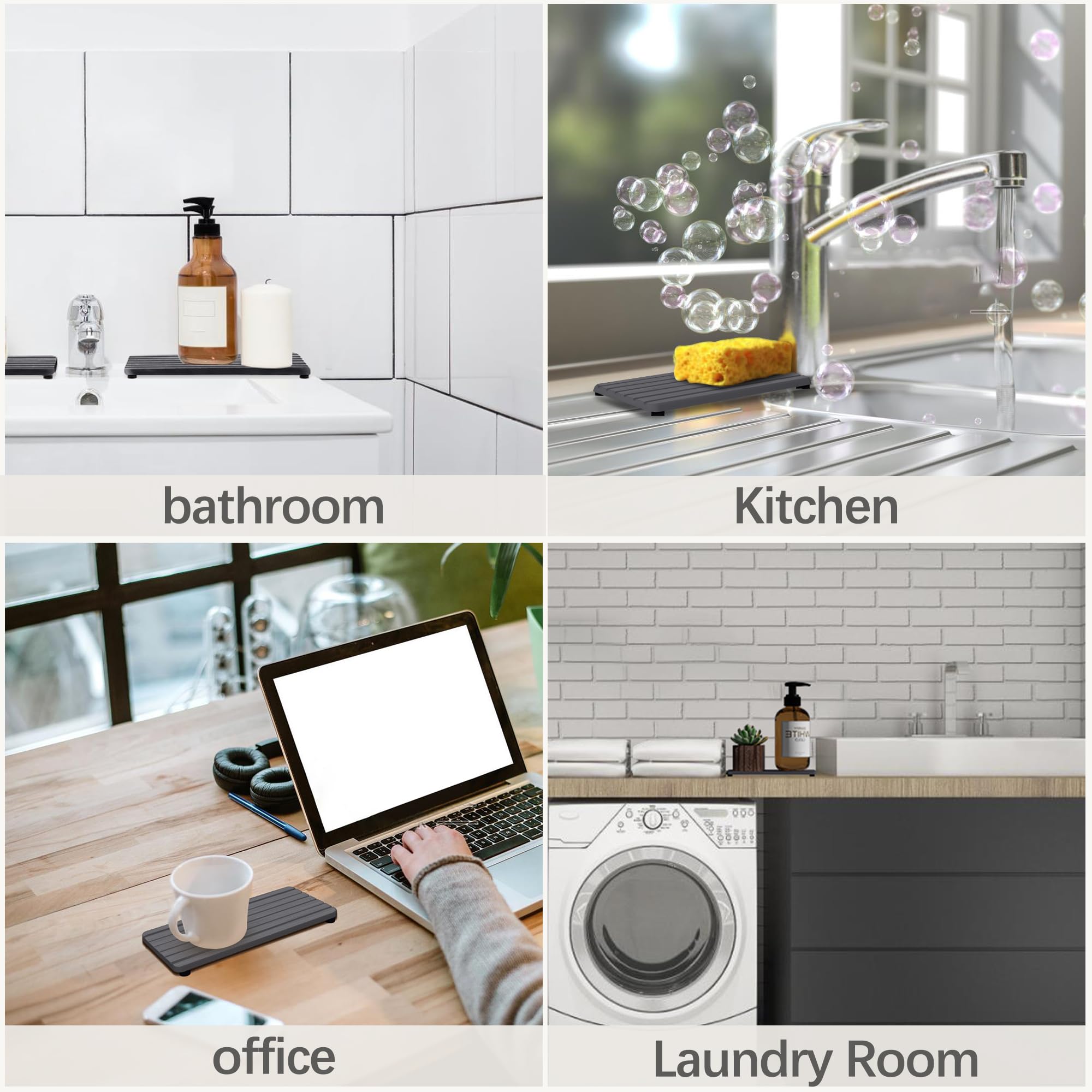 Lija y manual de cuidado incluidos para prolongar la vida útil de los posavasos NiuYichee.