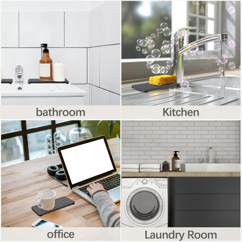 Lija y manual de cuidado incluidos para prolongar la vida útil de los posavasos NiuYichee.