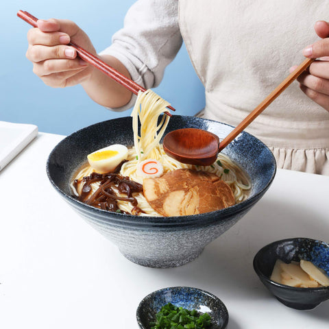 NJCHARMS cuenco ramen uso diario, diseño durable