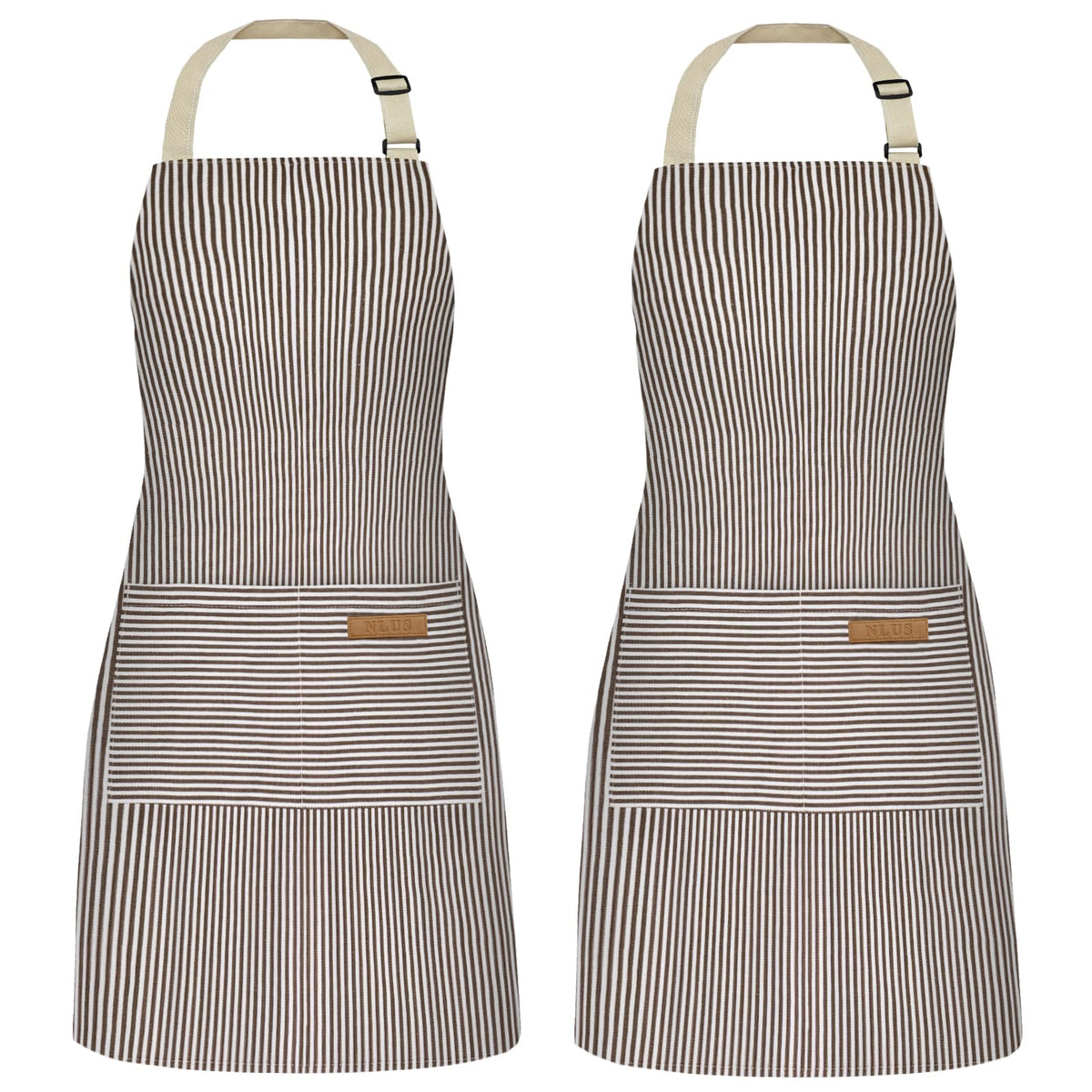 NLUS delantal cocina mujer bolsillos, comodidad y almacenamiento al cocinar.
