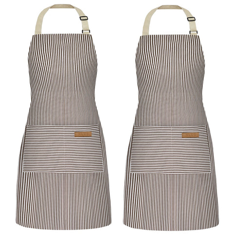 NLUS delantal cocina mujer bolsillos, comodidad y almacenamiento al cocinar.