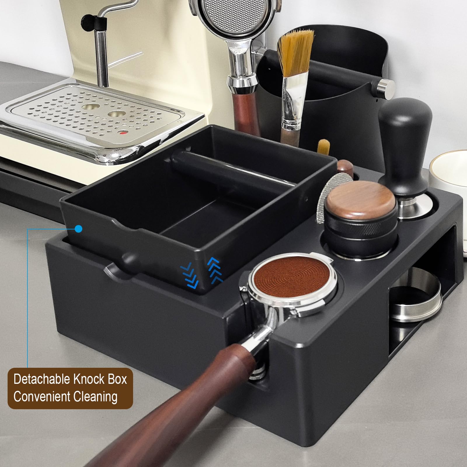 NMW earthmone almacenamiento lateral para accesorios de espresso