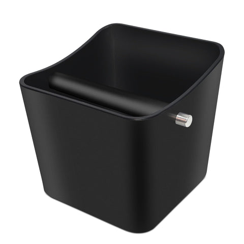 NMW earthmone cajón para posos negro, diseño rectangular, evita salpicaduras y facilita la limpieza.