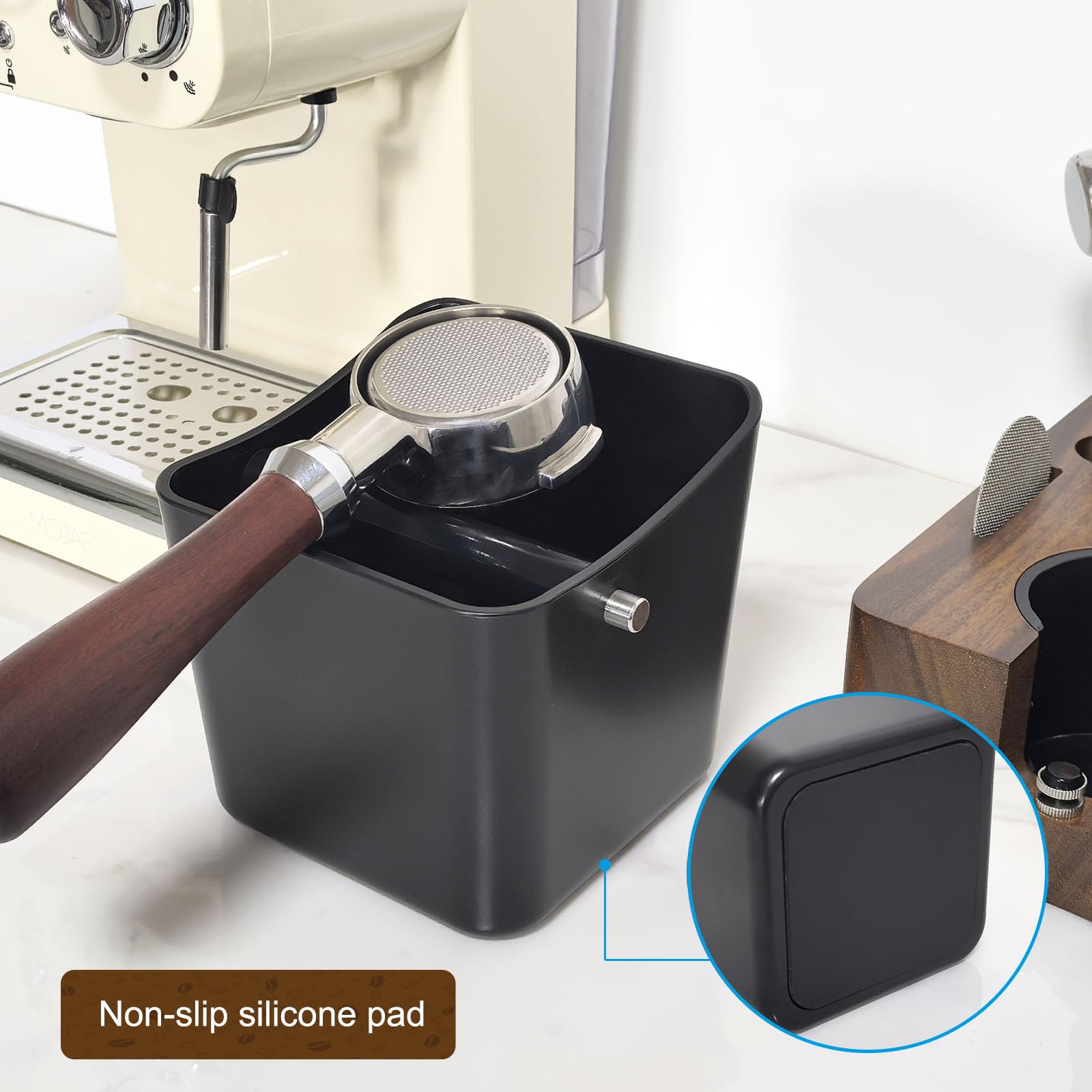 NMW earthmone tamaño compacto para residuos de café.