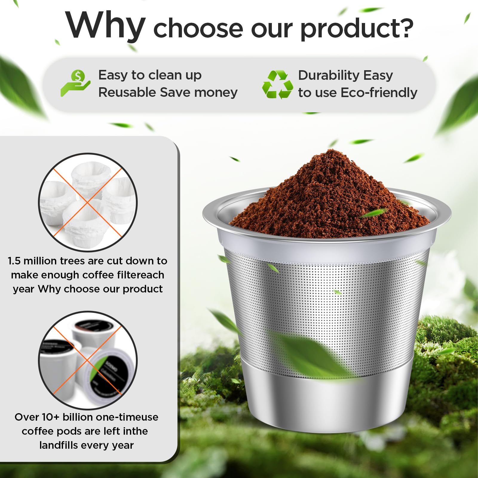 NOALTO K-Cup acero inoxidable: opción duradera y segura