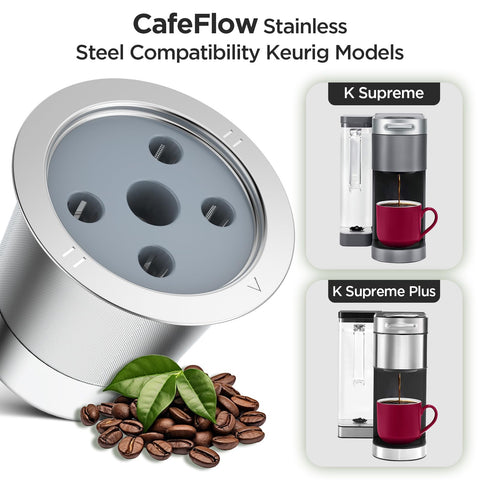 NOALTO K-Cup perforaciones 360 grados para extracción uniforme y sabor más rico