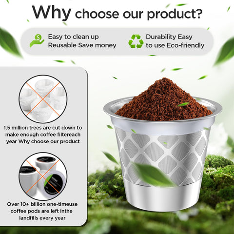 NOALTO K-Cups conservan aceites y sabores naturales del café.
