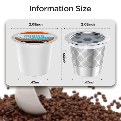 NOALTO K-Cups para uso diario, ideal para hogares conscientes del medio ambiente.