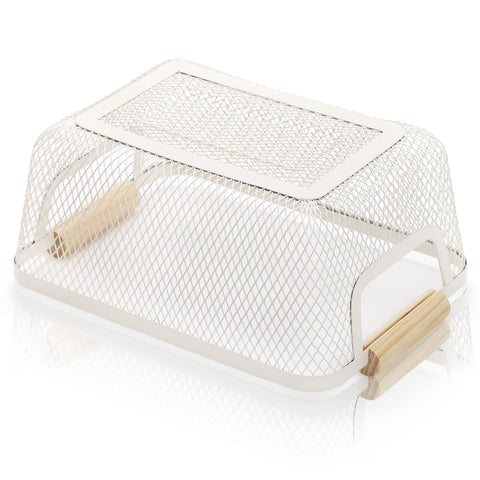 Noamus cesta de malla, uso en cocina para utensilios y productos de despensa.