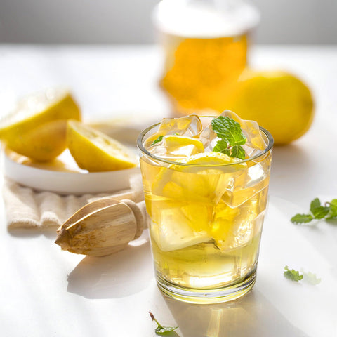 Noamus vasos transparentes para bebidas frías, resaltan colores y frescura.