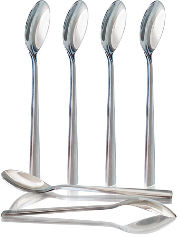 Cucharas NobleEgg: juego de 6 para huevos, diseño equilibrado y duradero.