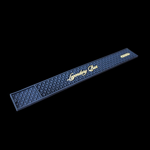 NobleSip Long Bar Mat Legendary Bar, superficie antideslizante para evitar derrames.