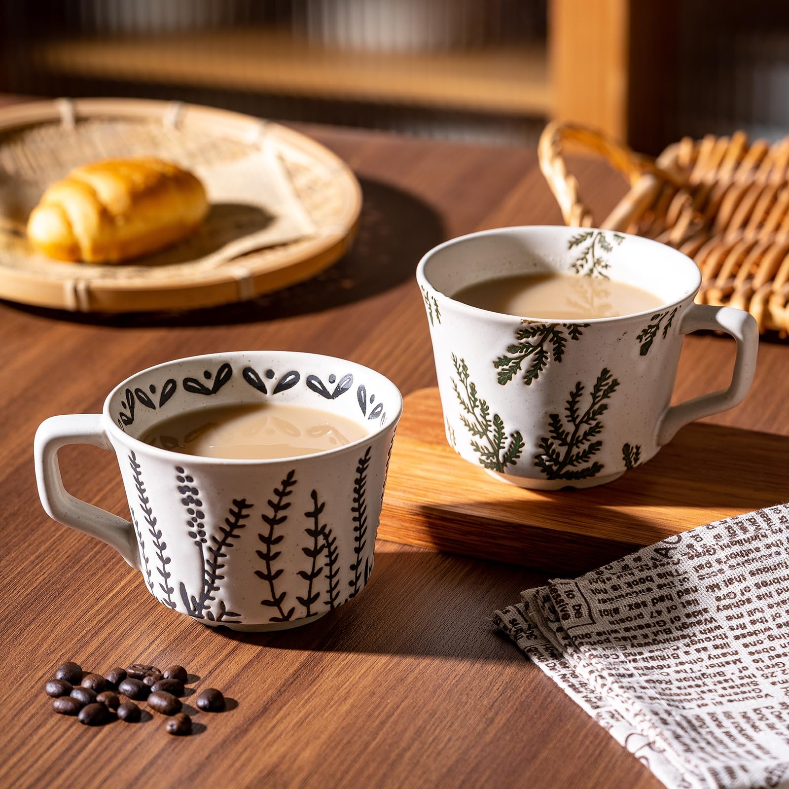 Noevany tazas cerámicas 11oz, regalo perfecto para amantes del café