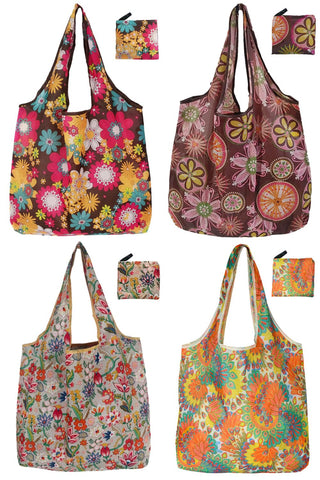 Noilk bolsas de compra reutilizables con mangos largos para cargas estables.